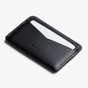 Bellroy Card Slip RFID Safe Premium Leather Minimalist Card Wallet Black NIB